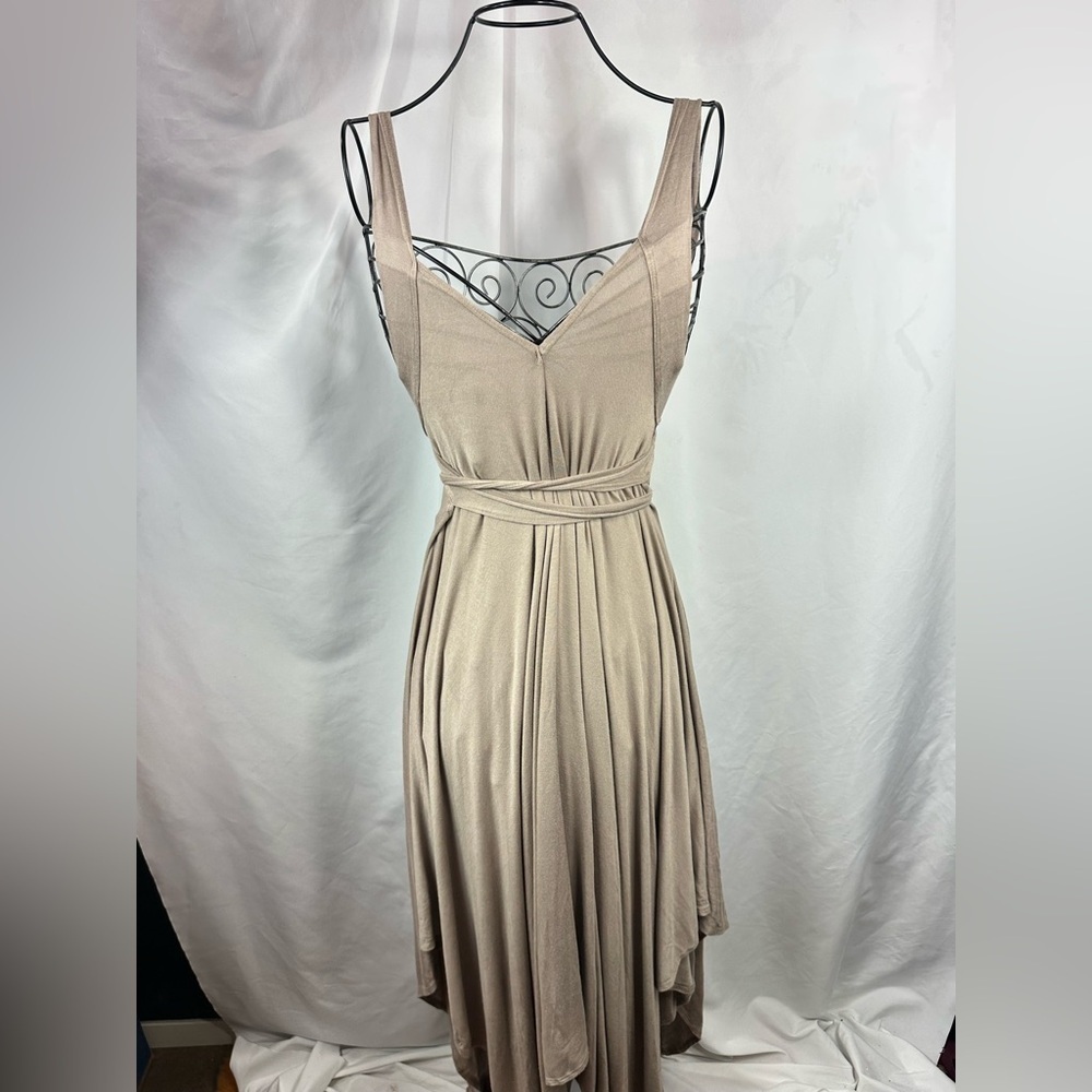 Free People Beach taupe oversized dress size S